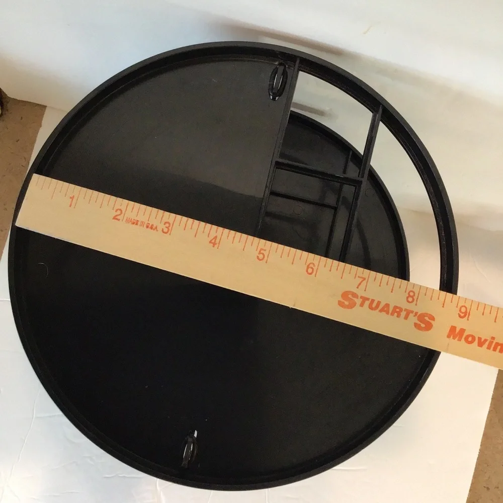 Make-up Storage Holder Black Adjustable Rotating Organizer